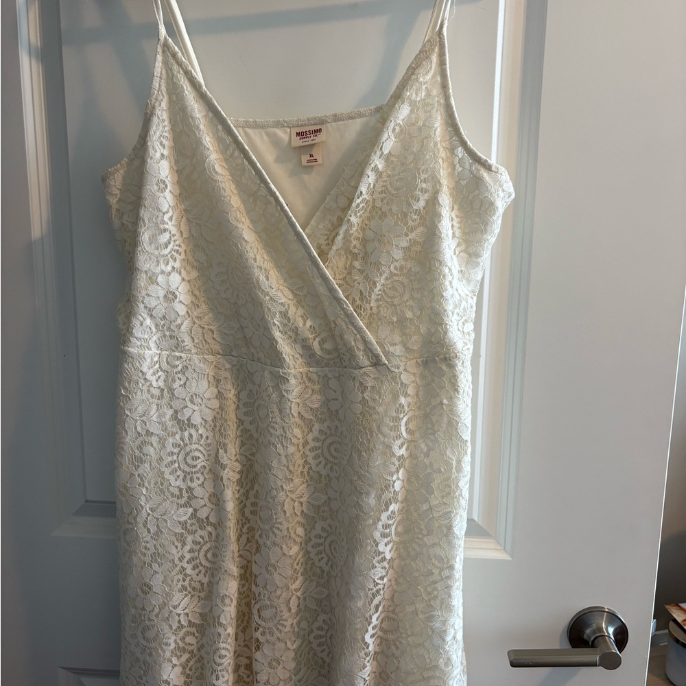 Mossimo Supply Co. Cream Lace Dress